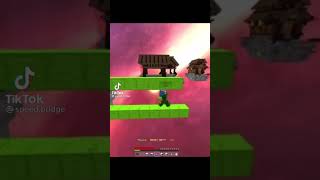 Minecraft Andromeda Bridge in Hypixel Bedwars
