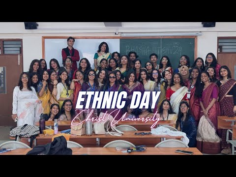 Ethnic Day 2024 | Bhasha Utsav | Christ University Yeshwanthpur Campus 🌸🌼