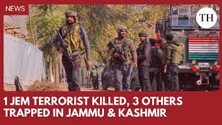 1 JeM terrorist killed, 3 others trapped as encounter breaks out in J-K’s Udhampur
