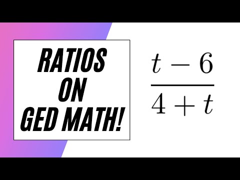 GED Math Ratios!