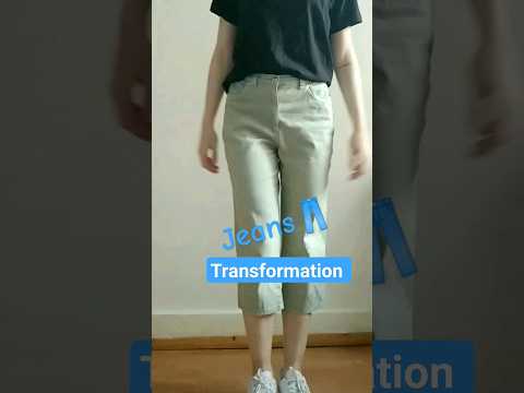 Old JEANS to SKIRT - step by step on my YouTube channel #diy #sewinghacks #thriftflip #sewing