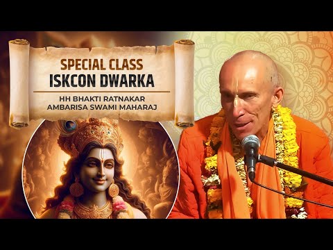 HH Bhakti Ratnakar Ambarisa Swami Maharaj || Special Class || ISKCON Dwarka || 11th March 2025