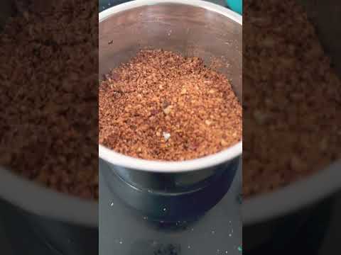 Verkadalai podi poriyal #food  #shorts  #easyrecipe recipe #cooking  #beansporiyal
