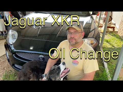 Jaguar XKR Oil Change