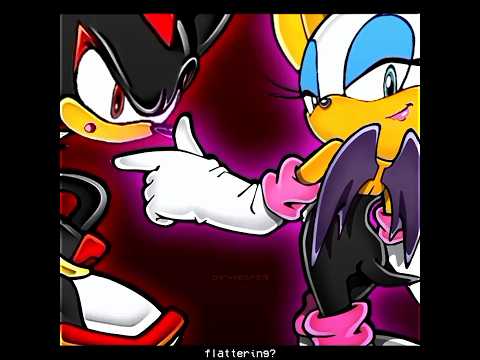 Shadow & Rouge edit || #capcut #tweening #shadowthehedgehog #rougethebat #edit