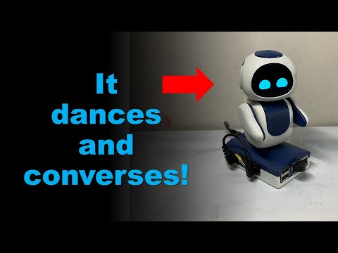 Eyda - I Build a Cute Comunication Robot and Made Dance it!