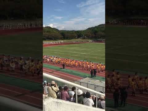 京都橘高校吹奏楽部行進