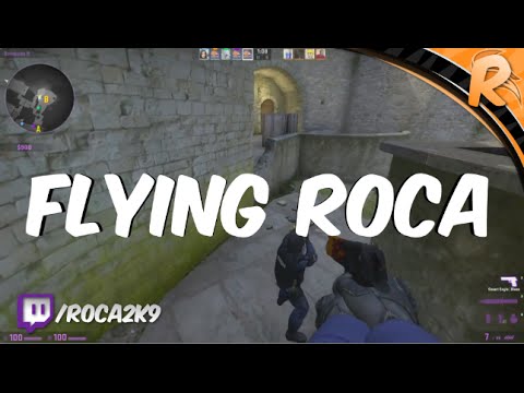 CS:GO Flying roca