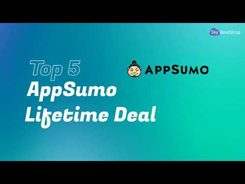 Top 5 AppSumo Lifetime Deals | SaaS Deals | Lifetime Software deals | AppSumo Deals