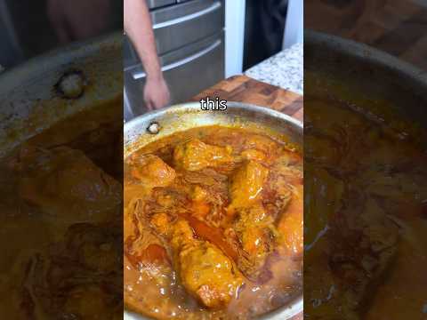 Coconut Mango Chicken Curry 😍 #Shorts