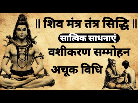 shiv mantra tantra siddhi | शिव वशीकरण मंत्र साधना |#mantrasadhna