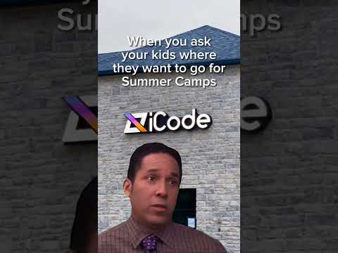 STEM Summer Camps for Kids! - iCode #shorts #coding #codingforbeginners