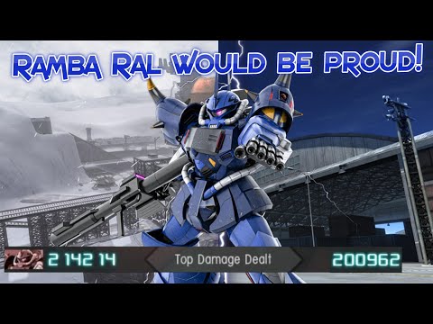 GBO2 RF Gouf: Ramba Ral would be proud!