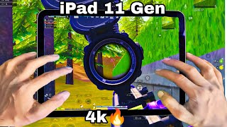 iPad 11 A16 PUBG Test 2026 🔥/ Smooth+Extreme Livik Gameplay 😍/ IOS 26.5.2 HANDCAM