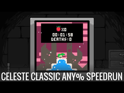 Celeste Classic (PICO-8) Any% Speedrun in 1:58 IGT