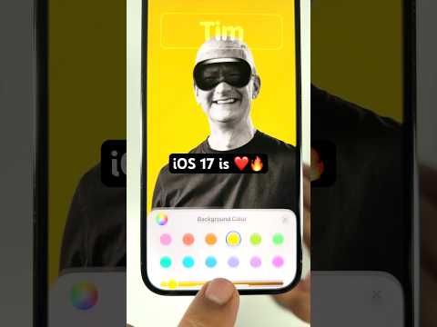 iOS 17: A Beautiful Redesign. #ios17 #ios
