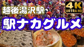 【新潟県湯沢町】越後湯沢の"駅ナカ"グルメリポート！