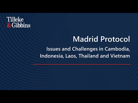 [EN] Madrid Protocol: Issues and Challenges in Cambodia, Indonesia, Laos, Thailand and Vietnam