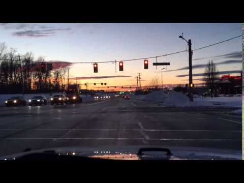 Snowmageddon Sunset