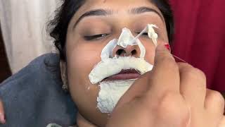 Upper lips waxing by Rica Brazilian wax / #waxing #upper lipswaxing#waxingtips #ricawax #beauty #wax