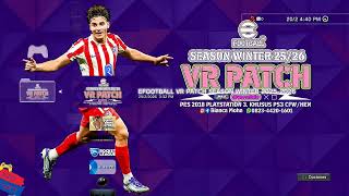 PES 2026 VR Patch Season Winter PS3 Actualizado | XaviiGam 🔥