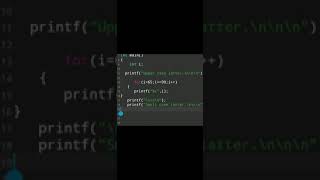 #A24 | C programming | C Language | Coding Exercise79  #shorts #programming