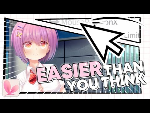 How To Mouse Control Any VTuber model in VTube Studio (No Webcam/No Iphone/Ipad)