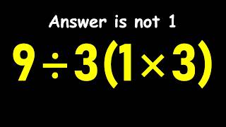 This Easy Math Problem Has Everyone Confused!