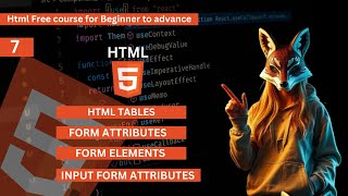 Complete HTML Forms Tutorial – Input Types, Attributes & More