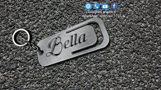 PixelLab keychain | 3d logo design | PixelLab Tutorial | 2020