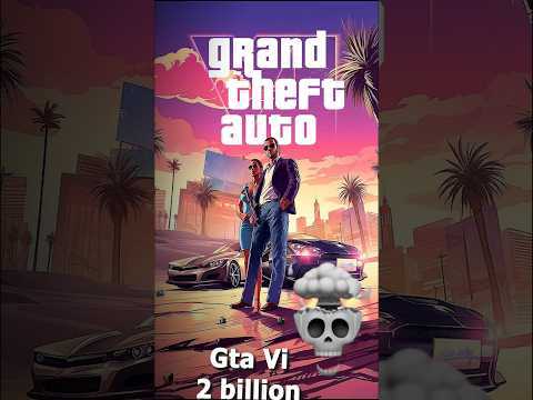 Cost to build Gta Vi Arround 2 billion 😱& Burj khalifa 1.5 billion  #gtavi #gta #shorts #rockstar
