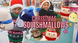 HUNTING FOR CHRISTMAS SQUISHMALLOWS 🌈*600 MILES FROM HOME*WALMART, WALGREENS,FIVE BELOW & MORE! 🤩