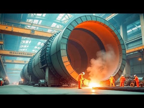 How 300-Ton Steel Giant Are Born in Modern America Plant - Insane Precision Manufacturing Technology