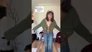 Styling an Outfit: A Cardigan and Jeans Transformation#fallfashion #cardiganstyle