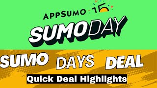 Quick 3-Minute Guide to All Sumo Day 2025 Deals on AppSumo