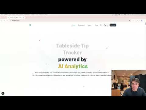 TableSide Tip Tracker App Build #14 – Be a Better Server, Earn More Tips, Know Your Numbers