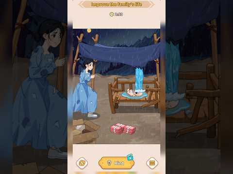 Brain Puzzle Tricky Quest | Level 2 Shelter - Improve the family's life |  Walkthrough #braingames