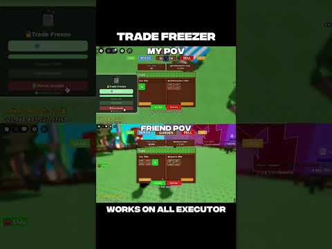 OP Trade Freezer Script in Grow a Garden! #growagarden #fyp #trending #roblox
