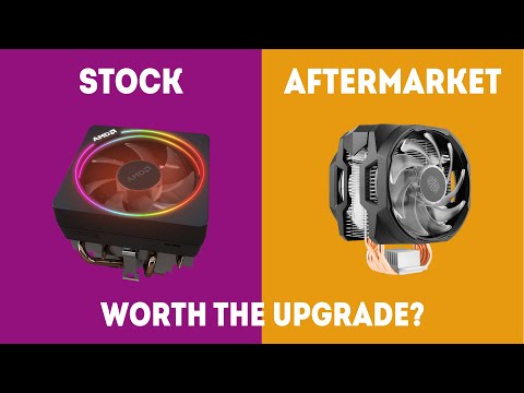 Stock CPU Cooler vs Aftermarket - Is Your Stock Cooler Good Enough? [Simple]