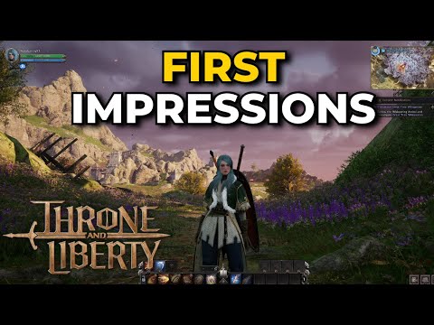 Throne and Liberty Early Access First Impressions - SNS and GreatSword Gameplay