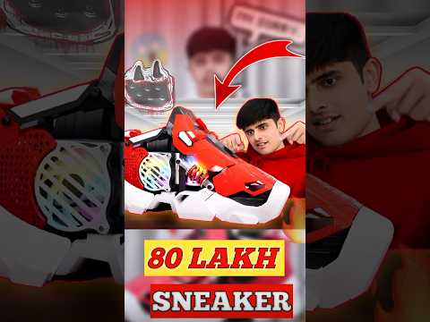 80 LAKH SNEAKER 😱 POWER OF TOTAL GAMING 🗿#shorts #ajjubhai#gaming  #youtubeshorts