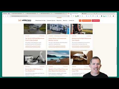 Content Marketing Case Study Example - Wilderness Motorhomes NZ