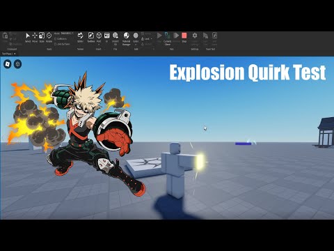 Explosion Quirk Test | Roblox Studio