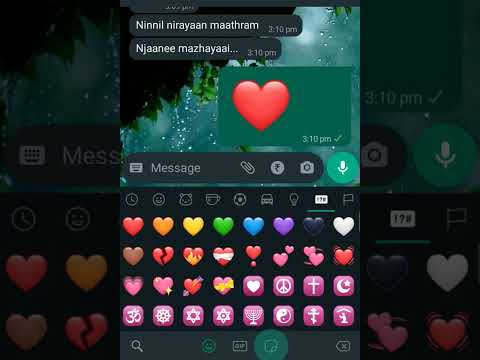 Niramezhumai punaran varu | WhatsApp chatting status |love song status|