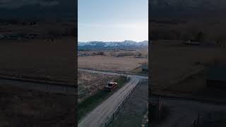 Montanas 406 day the sunset on the bitterroot Mountains #sunset #bitterrootvalley
