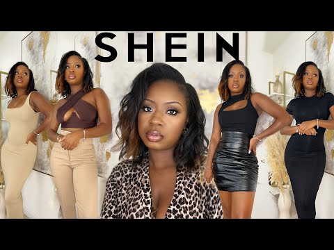 HUGE Shein Basics Haul‼️SKIMS Dupe Shein Try On Haul