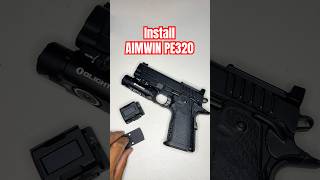 Install AIMWIN PE320 enclosed red dot sight on Staccato C2 #aimwin #staccato #diy