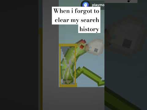 when i forgot to delete my search history