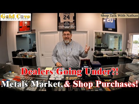 Gold & Silver Dealers Closing Their Doors?! Precious Metals Market & Shop Buys So Far In August!