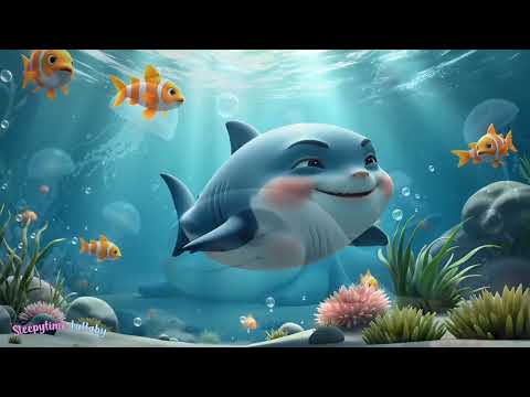 Baby Shark Lullaby – 3 Hours of Calming Ocean Music and Relaxing Underwater Scenes for Baby Sleep